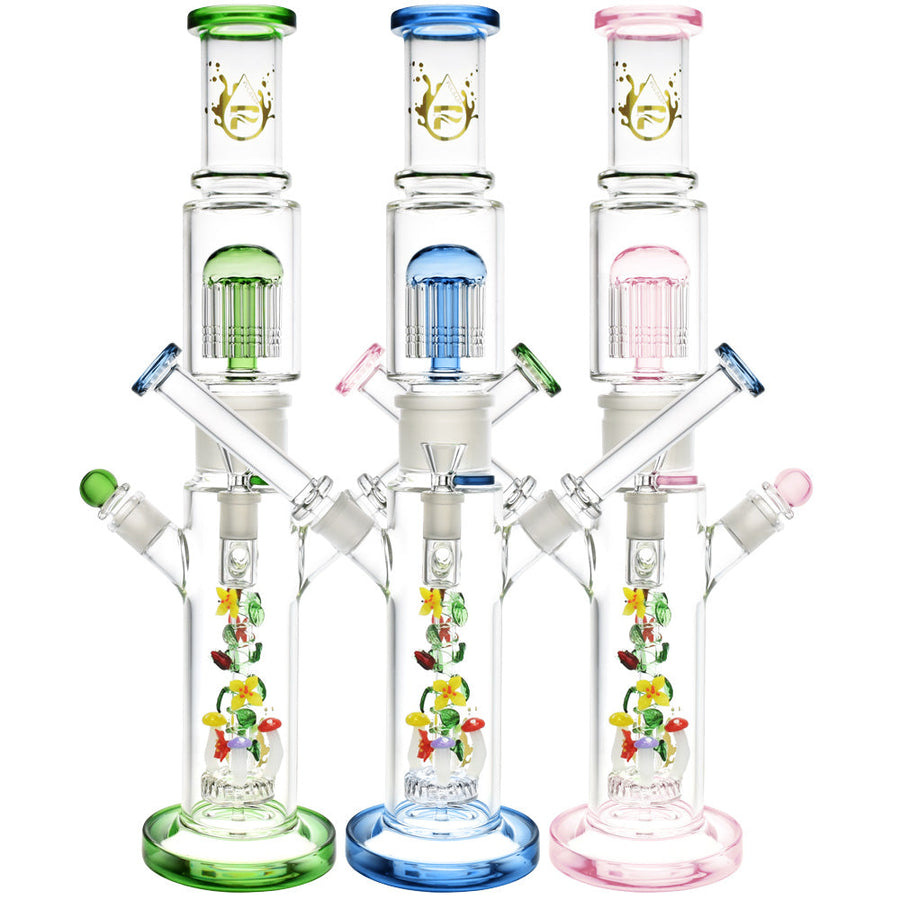 Pulsar Doubled Up Transforming Water Pipe | 18.5" | 14mm F - Headshop.com