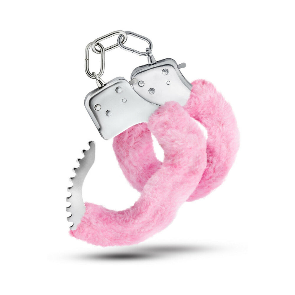 Temptasia Adjustable Faux Fur Cuffs Pink - Headshop.com