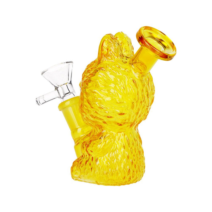 Funny Animal Glass Mini Water Pipe - 4.5" / 14mm F / Colors Vary