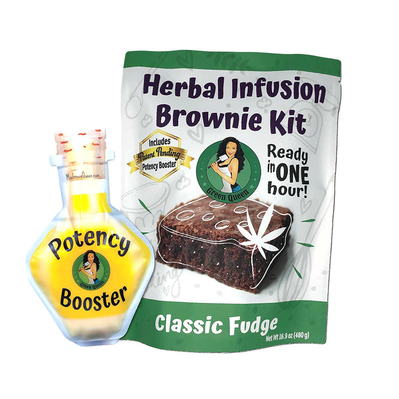 Green Queen Herbal Infusion Brownie Kit - Headshop.com