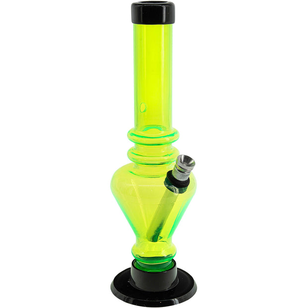 Acrylic Blossom Bong 8" - Multiple Colors