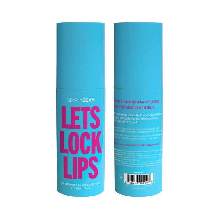 Simply Sexy Let's Lock Lips Pheromone Fragrance Mist 3.35 oz. - Headshop.com