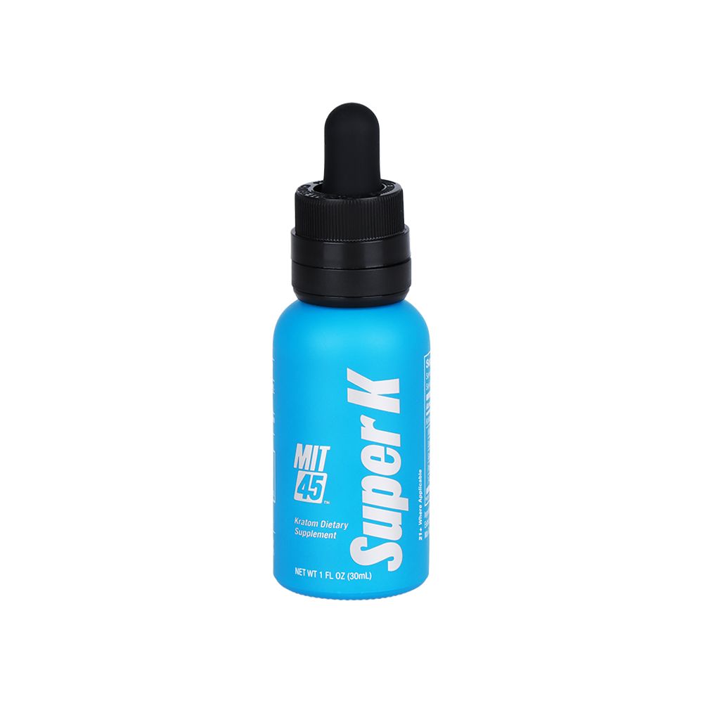 12CT DISPLAY - MIT45 Super K Kratom Shot - 150mg / 30ml - Headshop.com