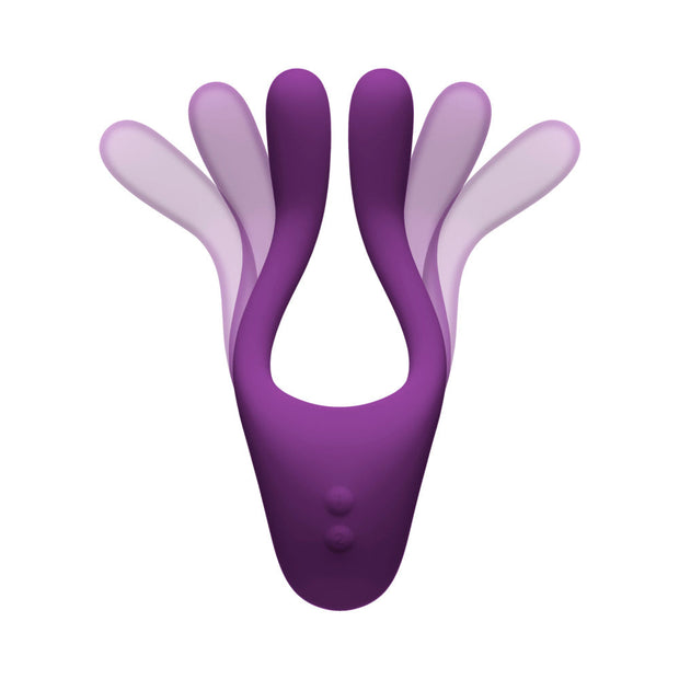 TRYST V2 Bendable Multi Erogenous Zone Massager with Remote- Purple - Headshop.com