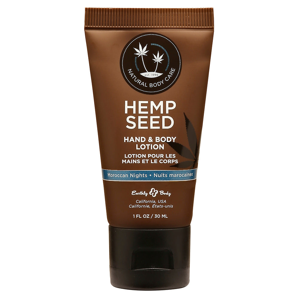 Earthly Body Hand & Body Velvet Lotion Moroccan Nights 1oz Tube - Headshop.com