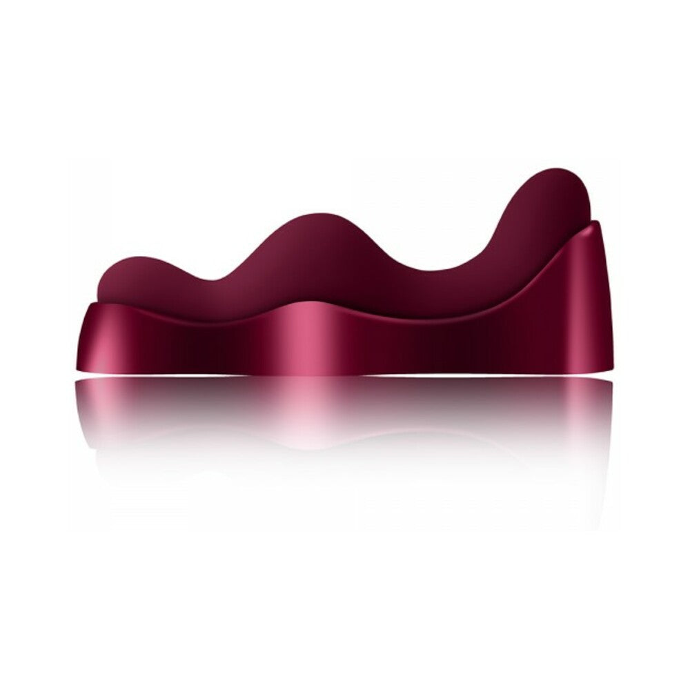 Rocks-Off Ruby Glow Rosa Saddle Vibrator - Headshop.com