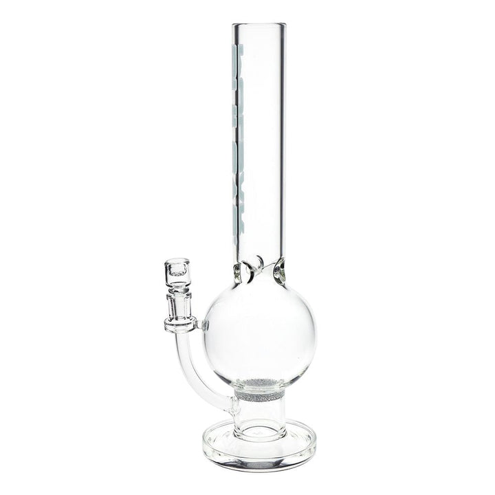 Pulsar Round Ball Glass Water Pipe - 12" / 14mm F / Clear