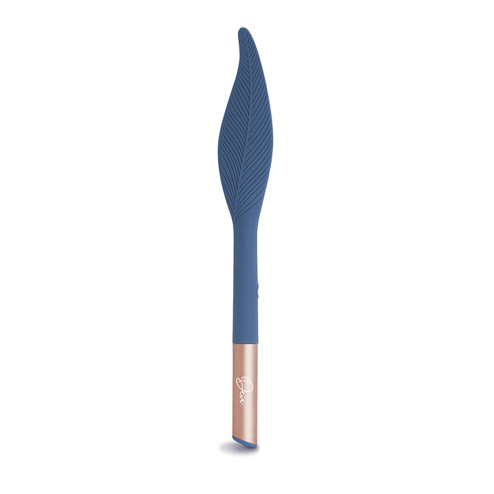 Deia The Feather Vibrating Tickler Silicone Blue - Headshop.com
