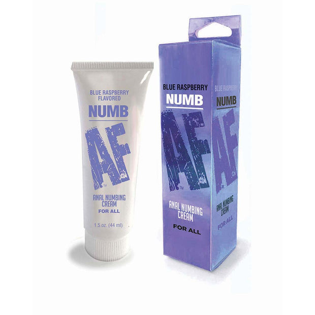Numb AF Anal Desensitizer Blue Raspberry 1.5 oz. - Headshop.com