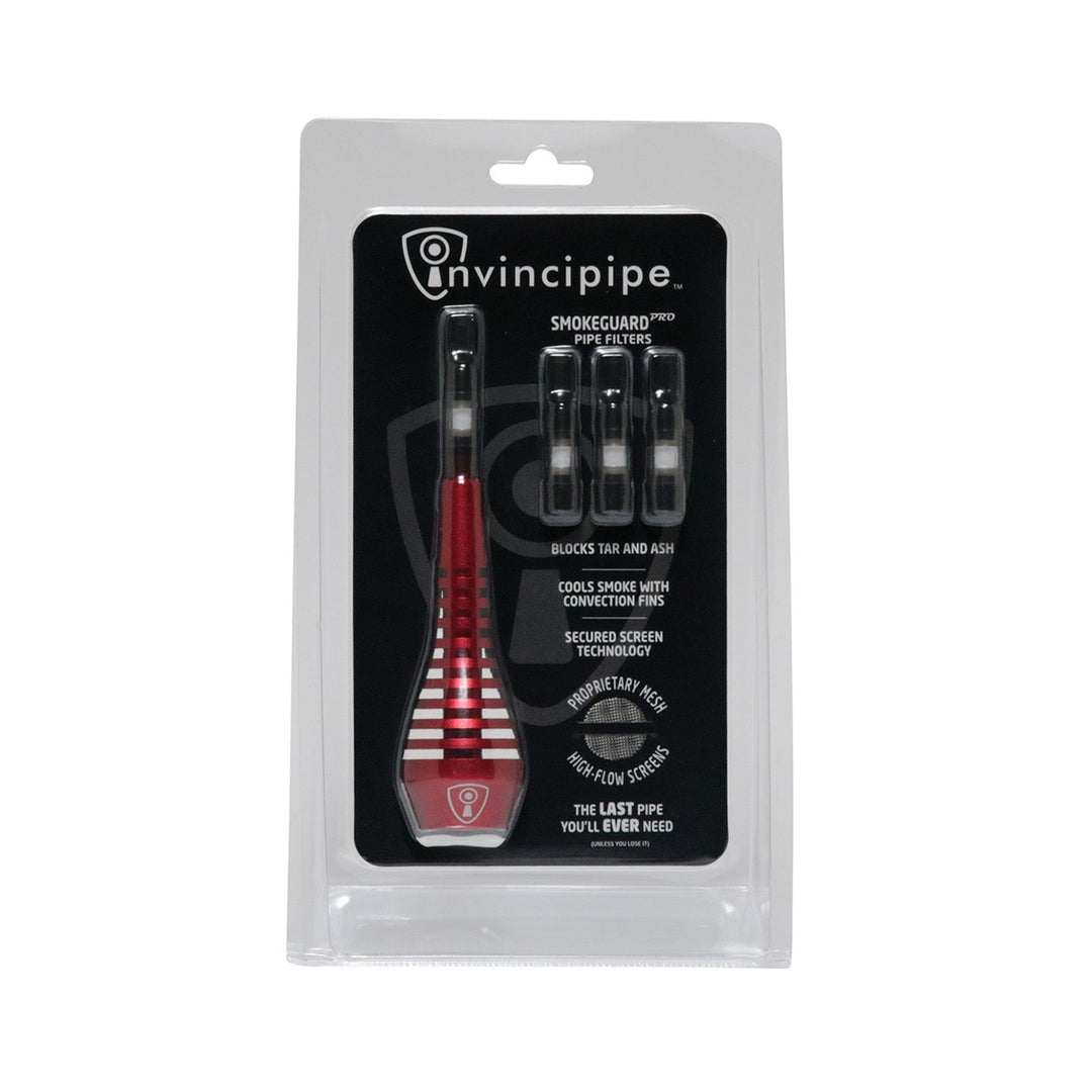Invincipipe - Hand Pipe Red - Headshop.com