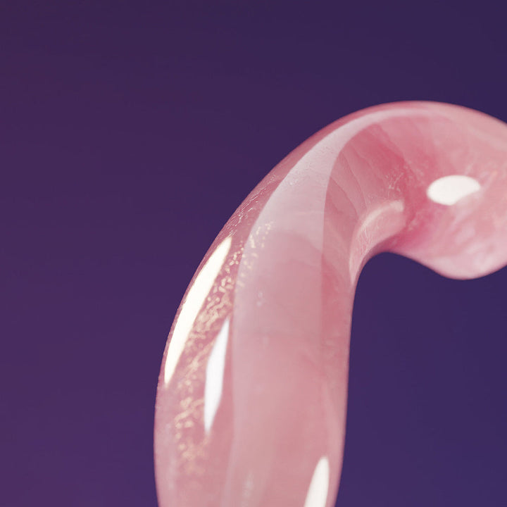Biird Pixii Rose Quartz Dildo - Headshop.com