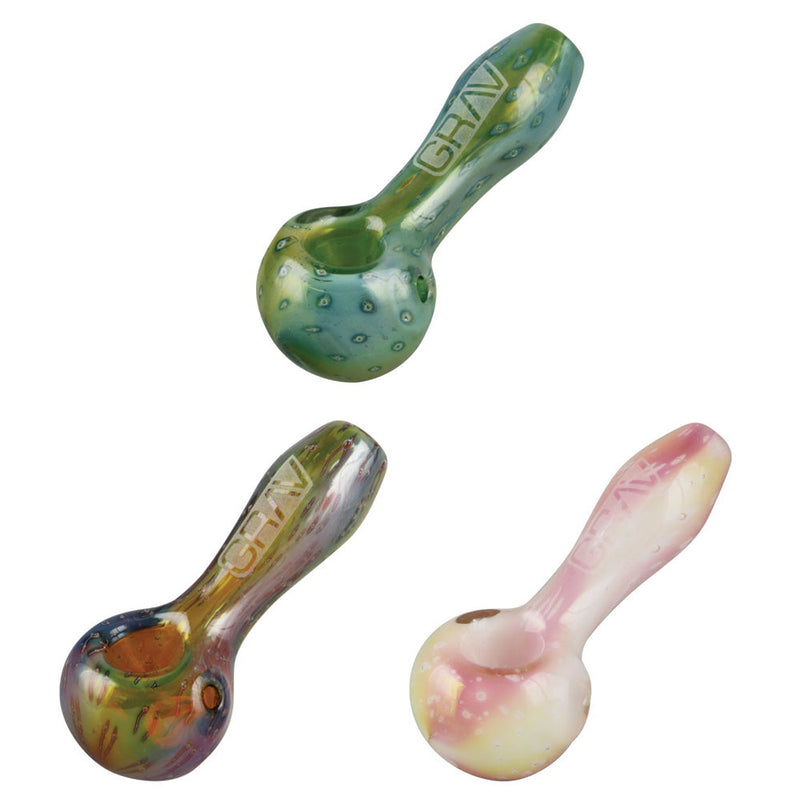 Grav Labs Bubble Trap Spoon Pipe - 3.75" / Colors Vary - Headshop.com
