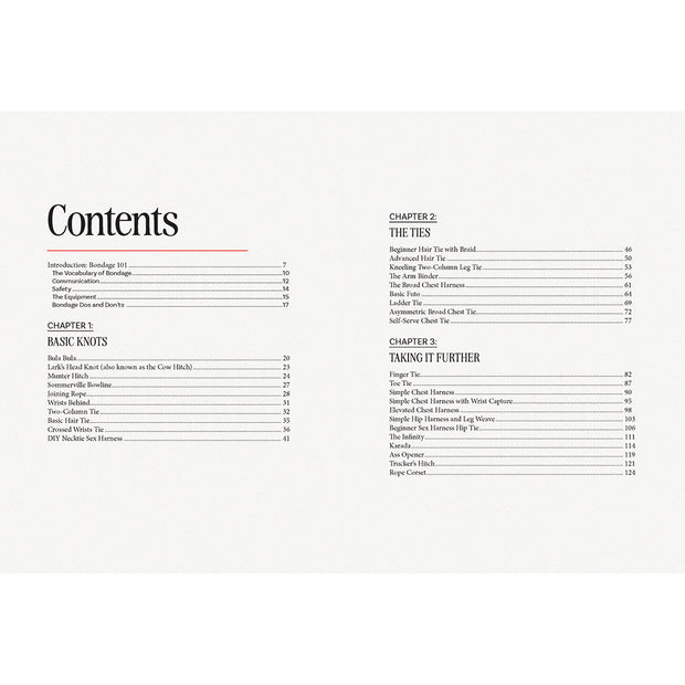 The Bondage Playbook: 31 Must-Know Knots and Ties for Bondage Beginners