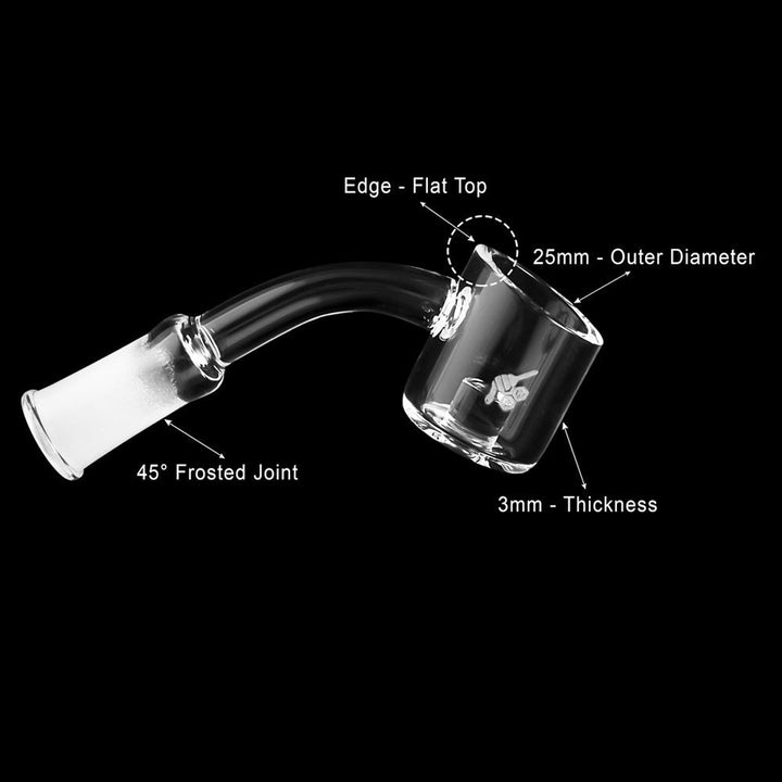 CORE REACTOR QUARTZ BANGER - 45° DEGREE | YL - Headshop.com