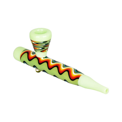 Vision Quest Wig Wag Steamroller Pipe - 5.75" / Colors Vary - Headshop.com