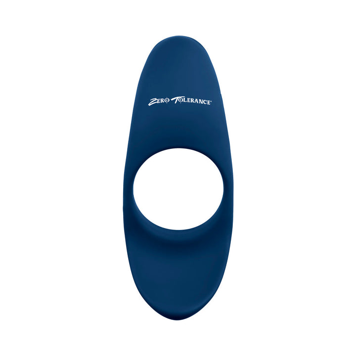 Zero Tolerance Cup 'Em Rechargeable Ball Cup C-Ring Silicone Blue - Headshop.com