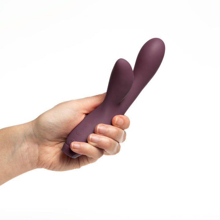 Je Joue Hera Rechargeable Silicone Rabbit Vibrator Purple - Headshop.com