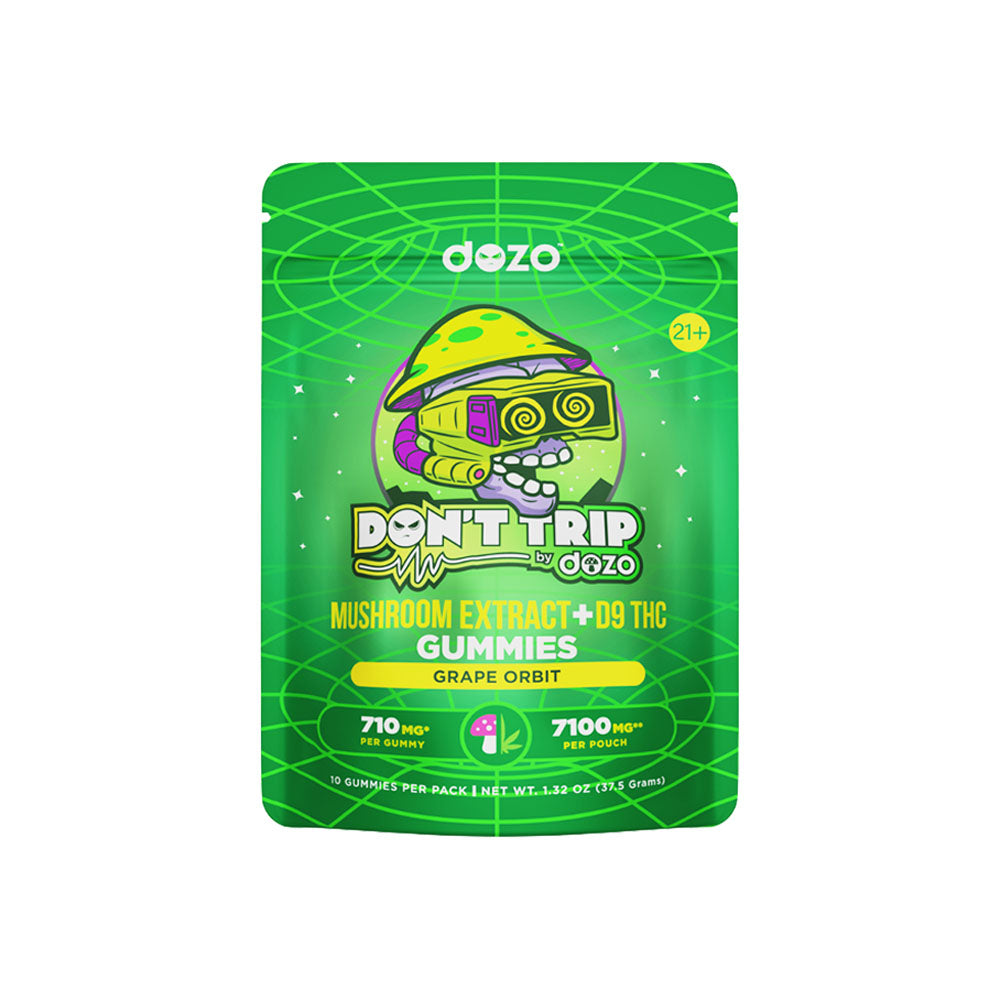 Dozo D9 Don't Trip Gummies | 7100mg | 10pc | 10pc Display - Headshop.com