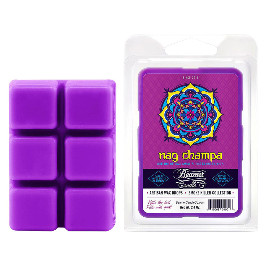 Beamer Candle Co. Artisan Wax Drops | Nag Champa | 2.4oz | 12pc Display - Headshop.com