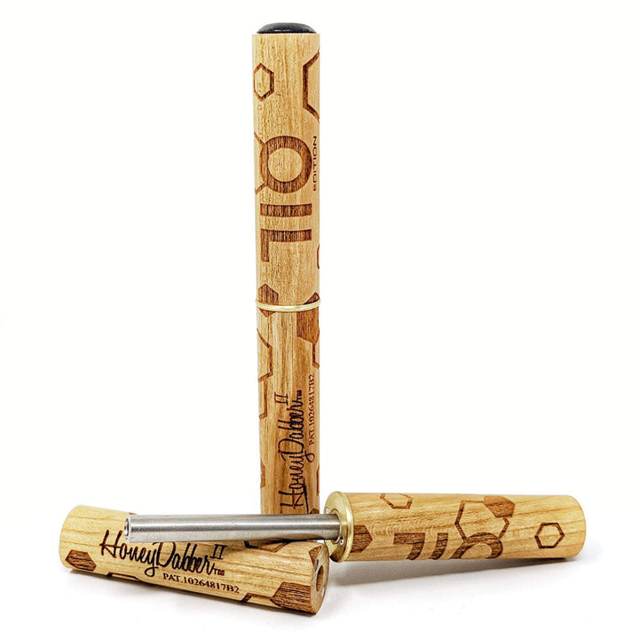 Honey Dabber II Cherry Wood Dab Straw - Headshop.com