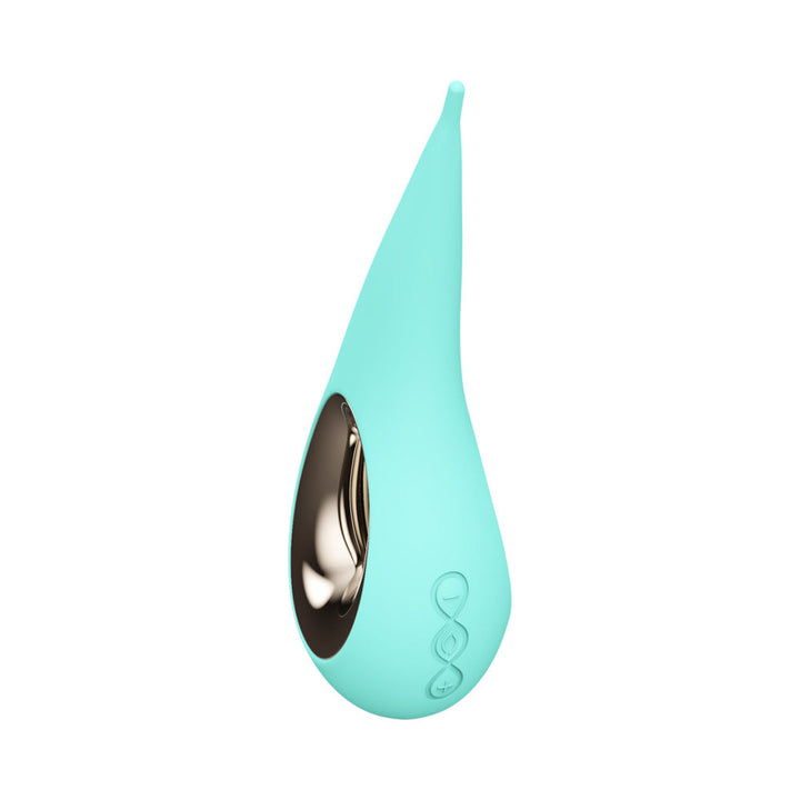 LELO DOT Elliptical Clitoral Stimulator Aqua - Headshop.com
