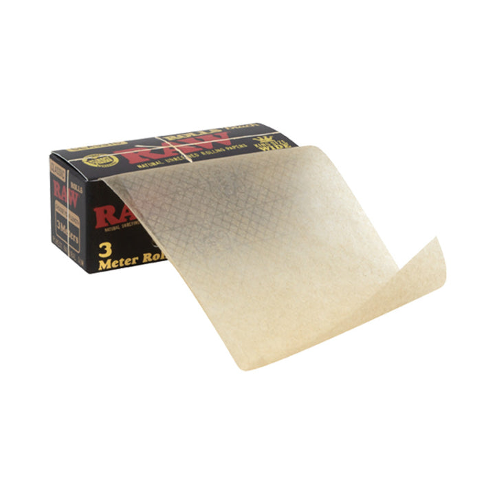 RAW Black Rolls Rolling Papers -3M/King Size Wide 12PC DISP- - Headshop.com
