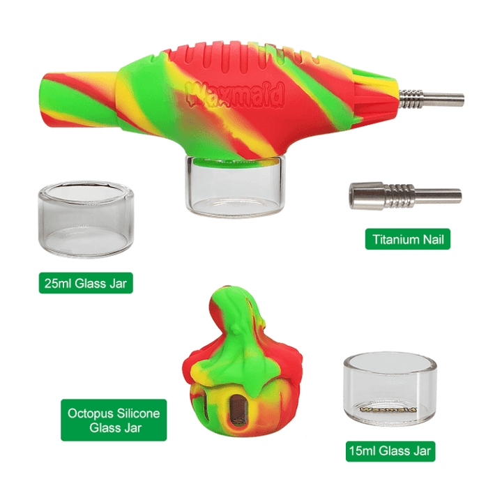 Waxmaid 7.09″ Airship Nectar Collector Kit - Headshop.com