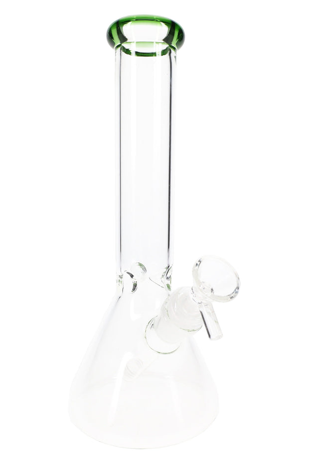 Colored Glass GoG Beaker Bong “Mini Lab” – 10″