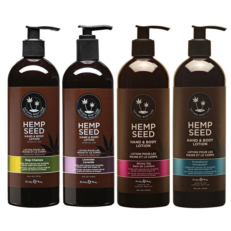 16oz Earthly Body Hemp Seed Hand & Body Lotion - Headshop.com