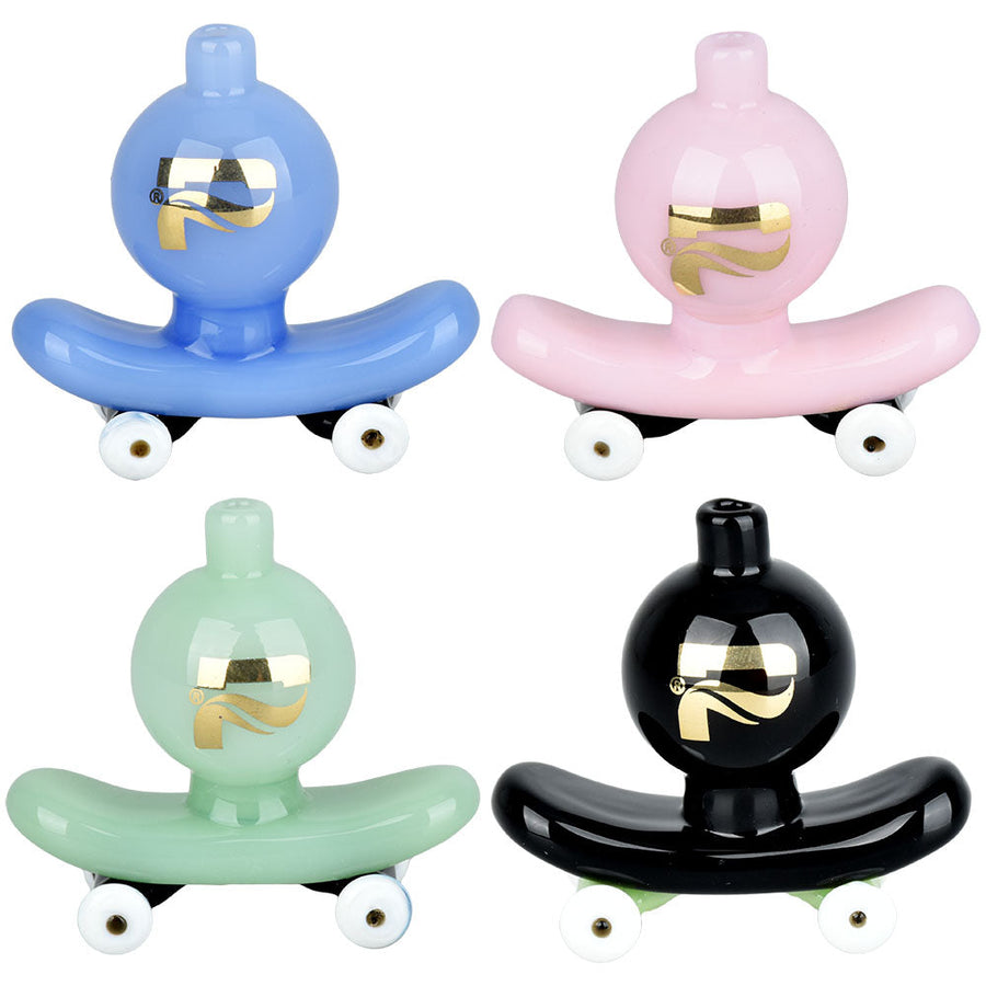 4PC SET - Pulsar Skateboard Ball Carb Cap - 24.5mm / Assorted Colors - Headshop.com