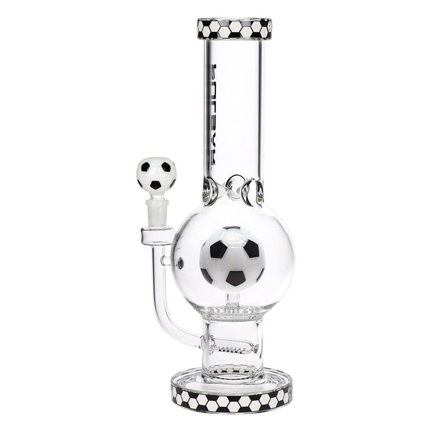 Pulsar Soccer Celebration Bubble Base Glass Water Pipe - 12.6" / 14mm F