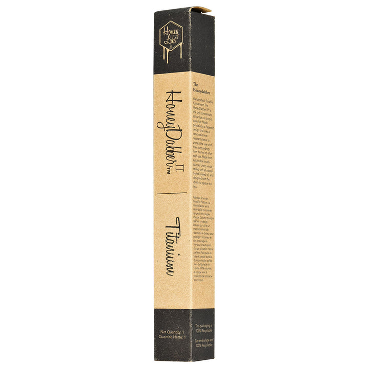 Honey Dabber II Cherry Wood Dab Straw - Headshop.com