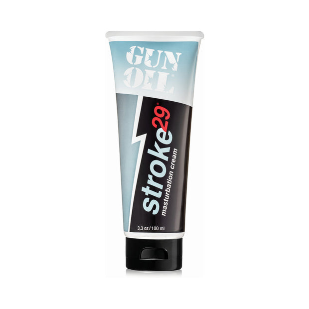 Gun Oil Stroke 29 Masturbation Cream 3.3 oz. - Headshop.com