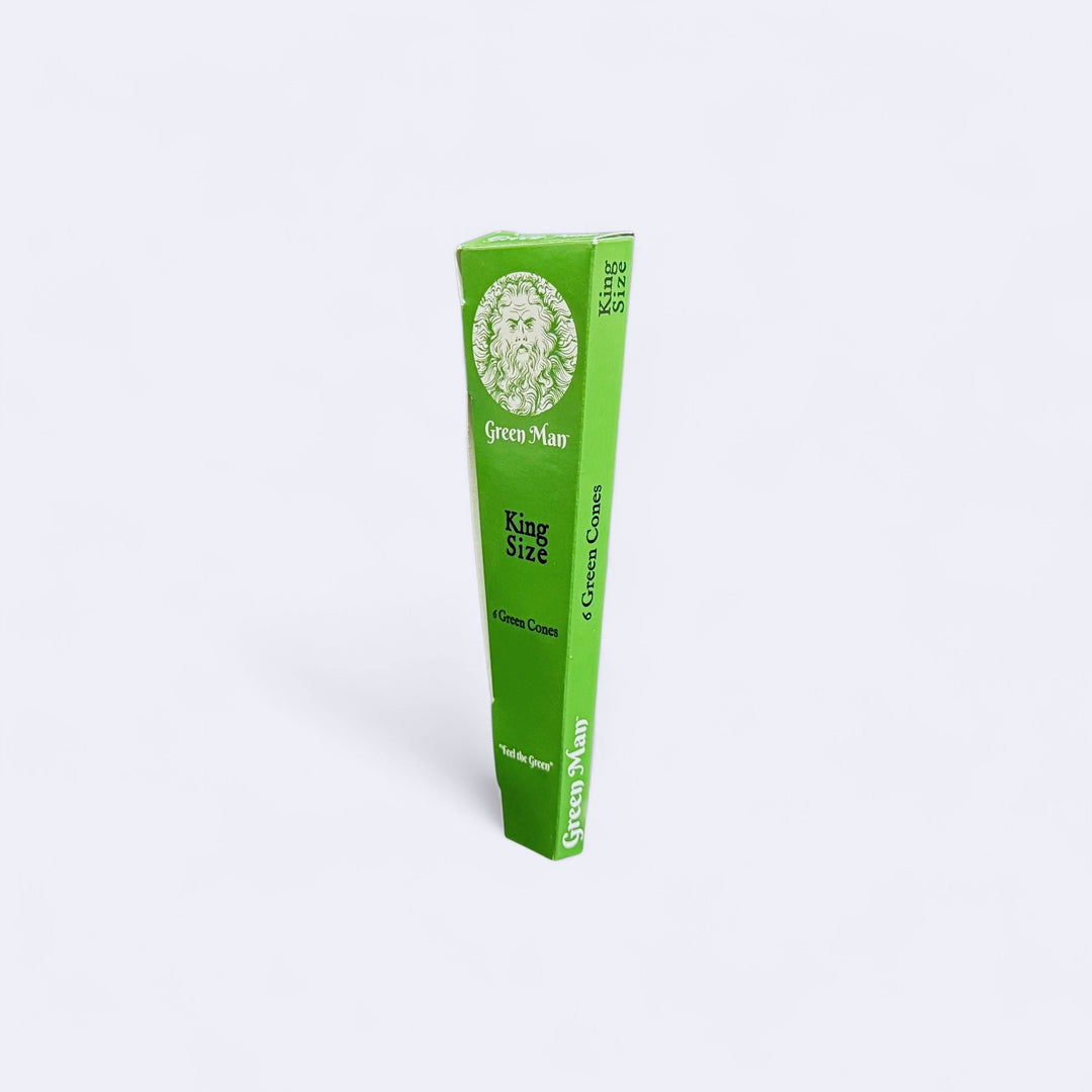 Green Man Green Rice Paper Cones - Headshop.com