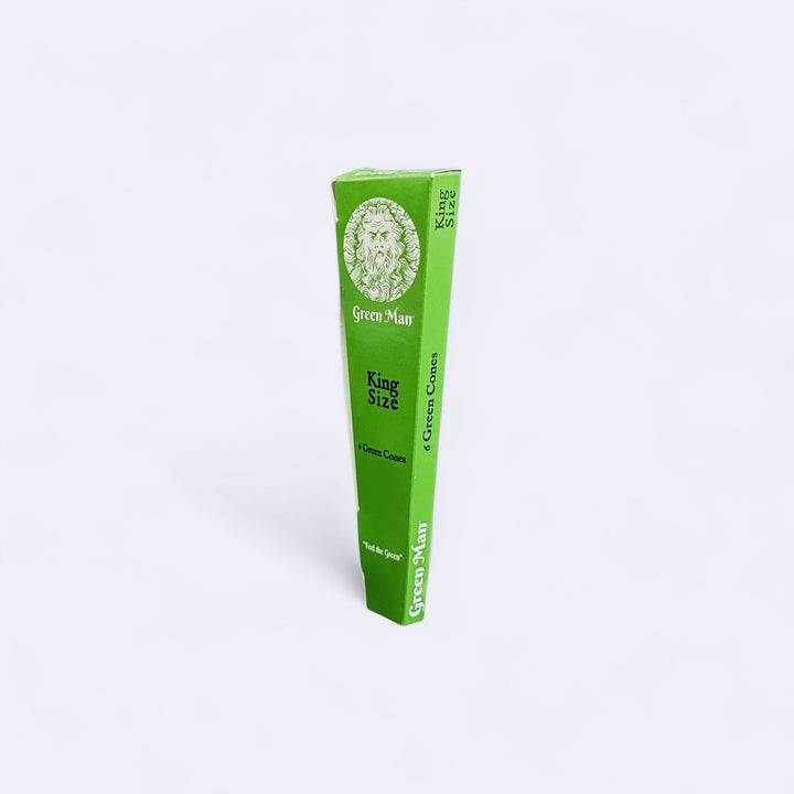 Green Man Green Rice Paper Cones - Headshop.com