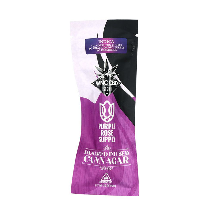 WNC High THCA Indoor Exotic Diamond Infused Cannagar | 3g | 10ct Display