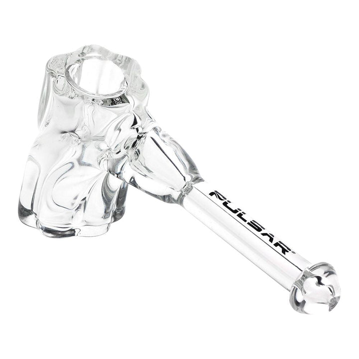 Pulsar Elegant Glass Hand Pipe with Built-In Honeycomb Screen - 5.2"