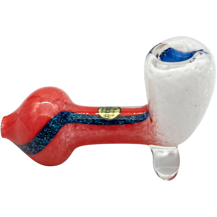 LA Pipes "Star Walker" Sitting Dichro Sherlock Pipe - Headshop.com