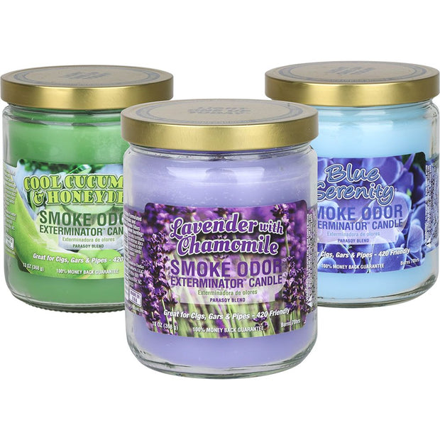 Smoke Odor Exterminator Candle | Year-Round Series | 13oz - Headshop.com