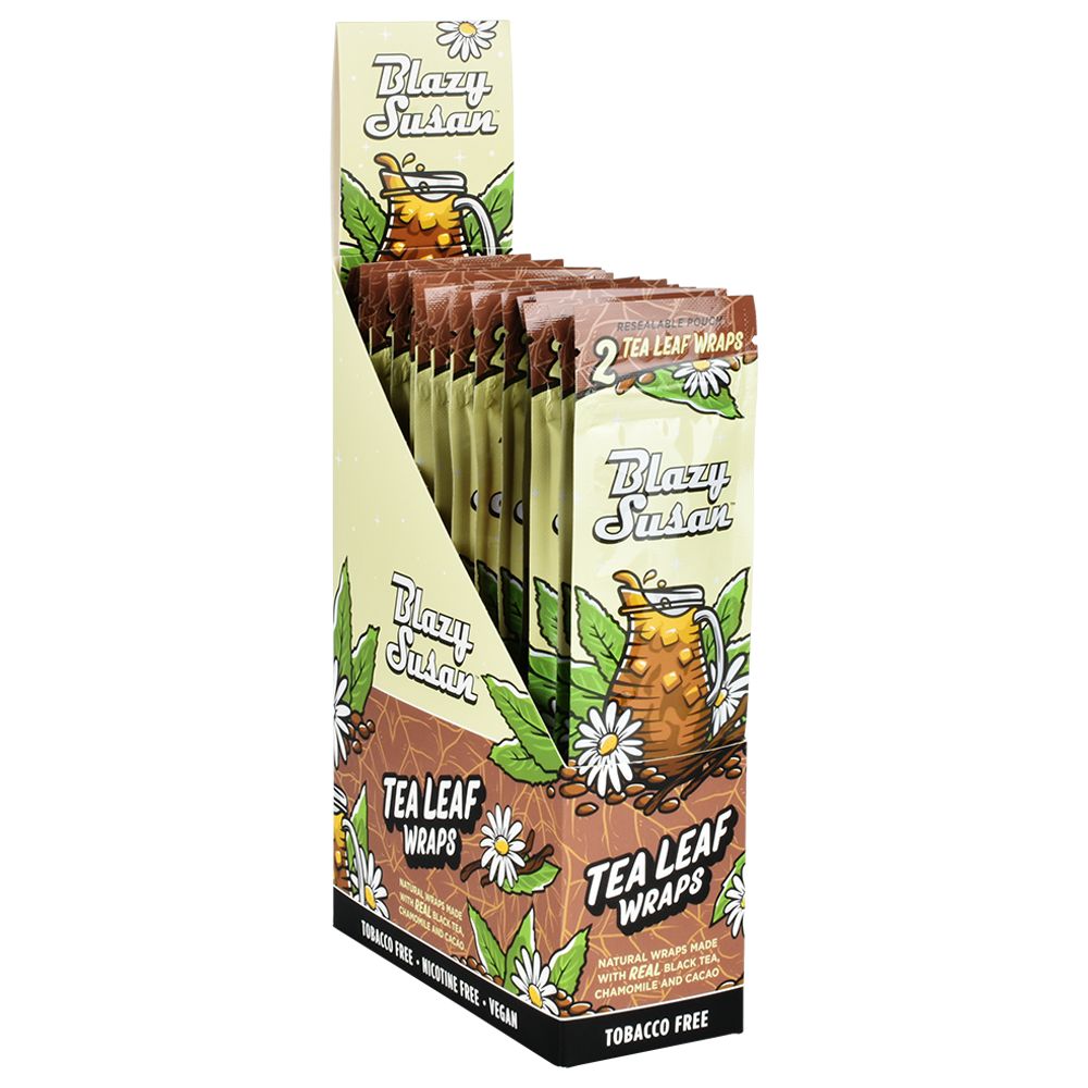 Blazy Susan Tea Leaf Wraps 2pc 25CT