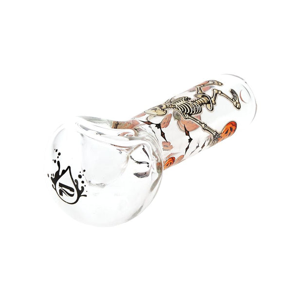 Pulsar Halloween Ball Herb Pipe Glow Duo - 10" / 14mm F