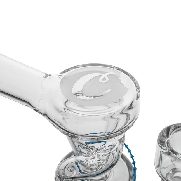 Cookies Double Cycler Glass Water Pipe - 9" / 14mm F - Headshop.com