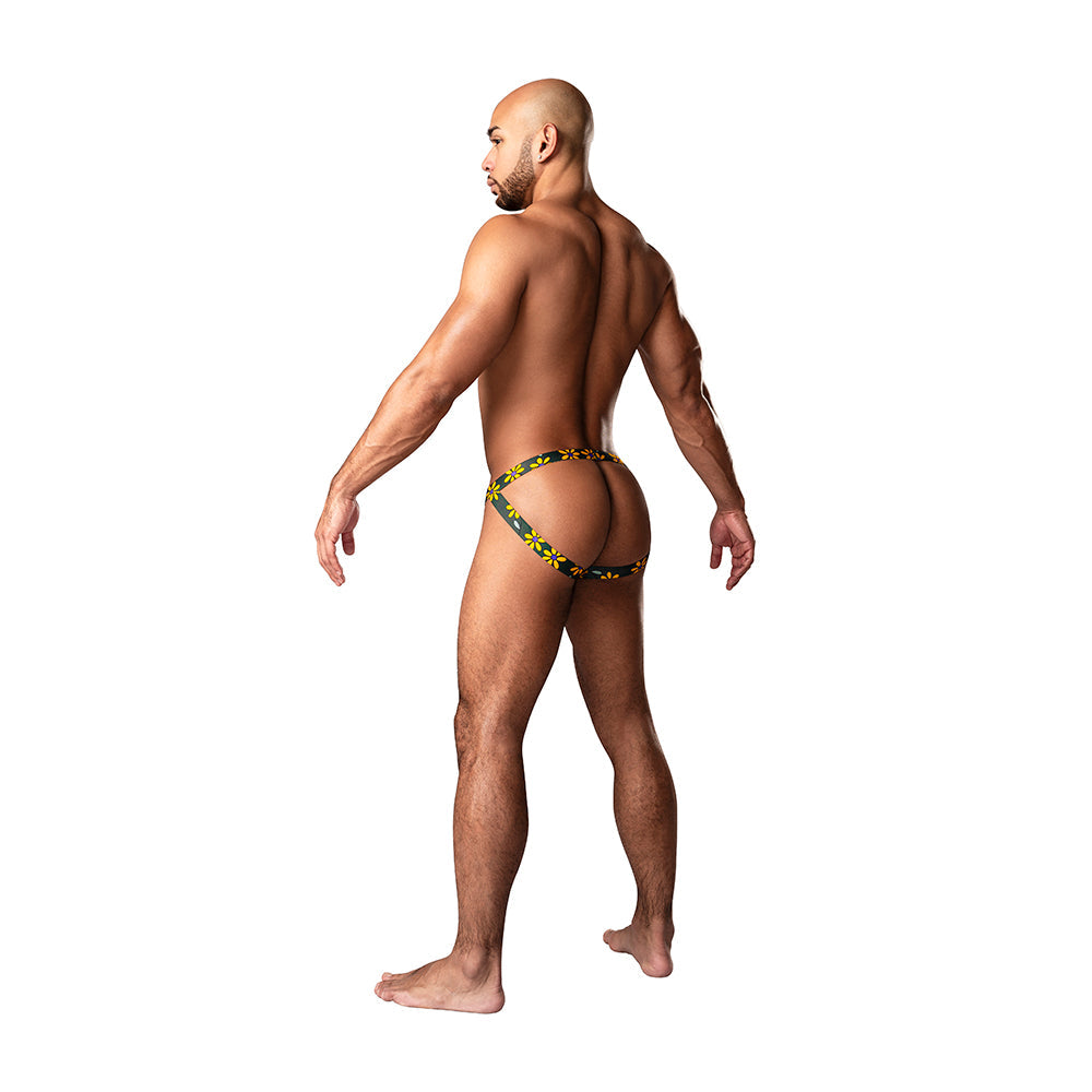 Male Power Petal Power Jock Daisy Print L/XL - Headshop.com