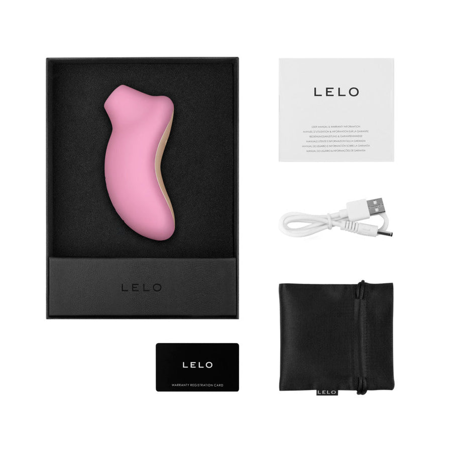 LELO SONA Rechargeable Clitoral Stimulator Pink - Headshop.com