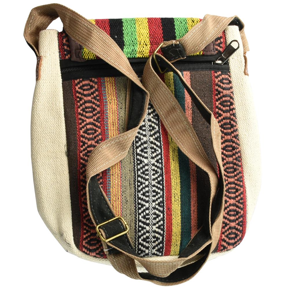ThreadHeads Hemp Asymmetrical Shoulder Bag - Headshop.com
