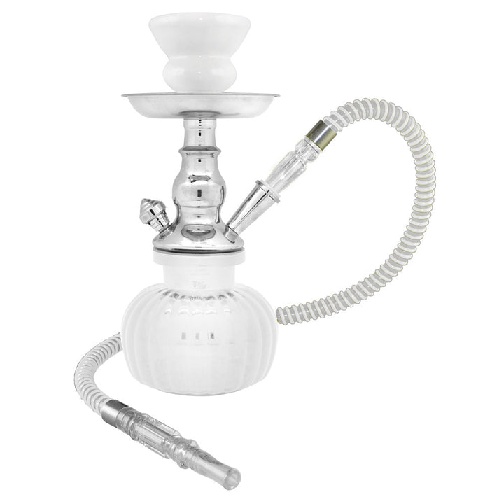 9" Petite 1-Hose Premium Hookah - Colors Vary - Headshop.com