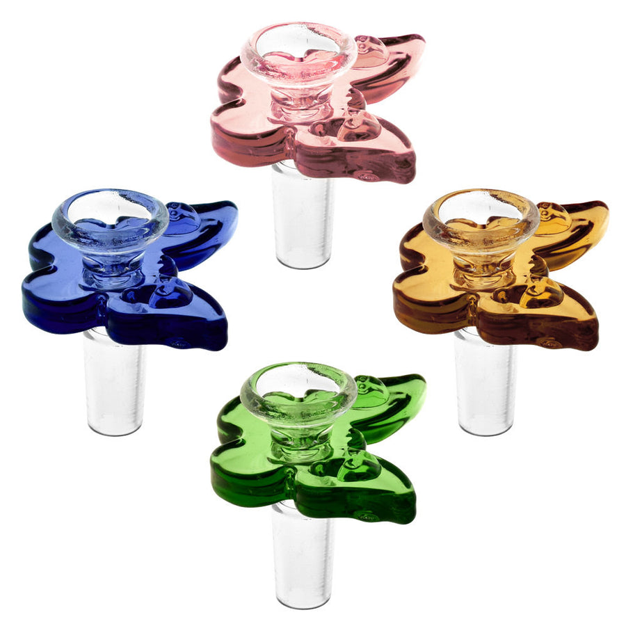 Skull Butterfly Herb Slide - Colors Vary - Headshop.com