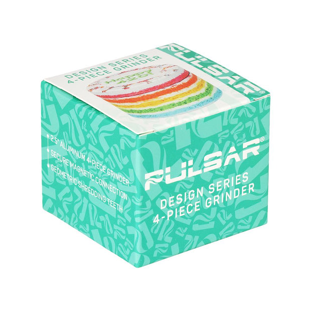 Pulsar Design Series V3 Aluminum Grinder | 4pc | 2.5"