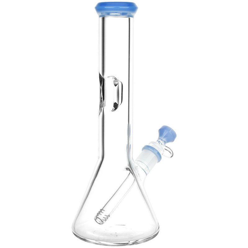 Fresh Press Beaker Glass Water Pipe - 11.75" / 14mm F / Colors Vary - Headshop.com