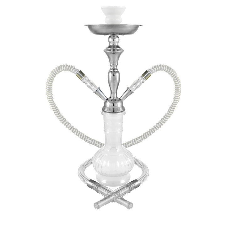 17" Versailles 2-Hose Premium Hookah - Colors Vary - Headshop.com